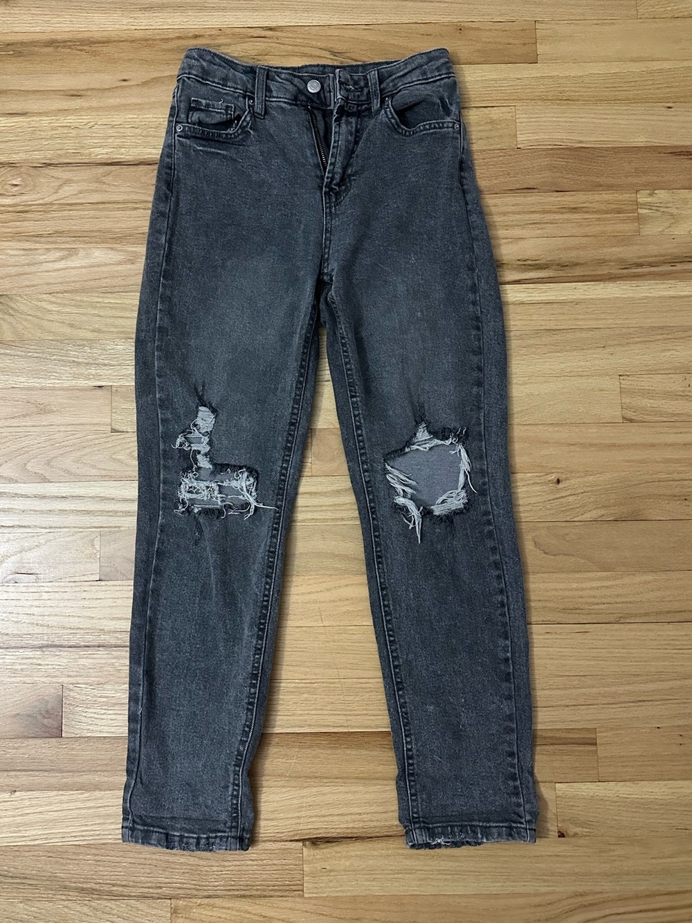 Wild Fable High Rise Distressed Mom Jean